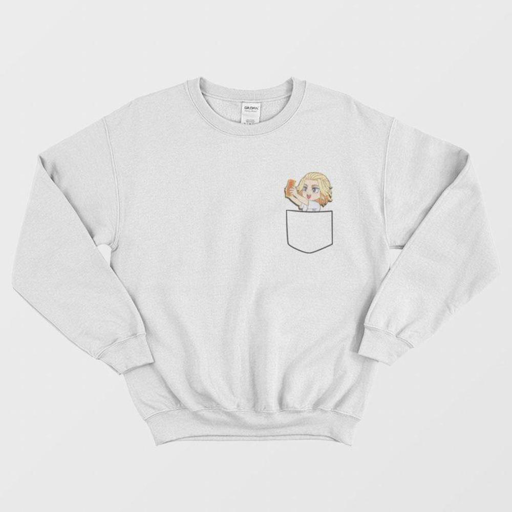 Chibi Mikey Manjiro Sano Tokyo Revengers Anime Fan Graphic Sweatshirt